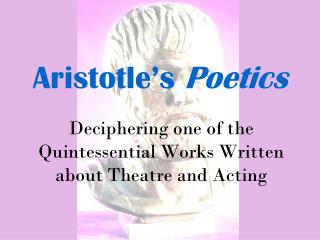 Aristotle’s Poetics