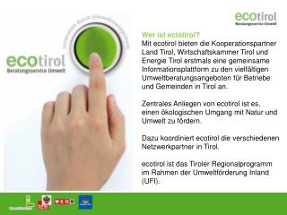 Wer ist eciótirol?