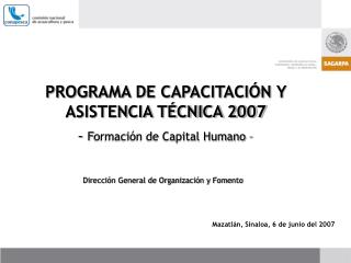 Dirección General de Organización y Fomento