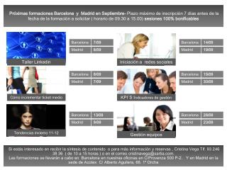 Taller Linkedin