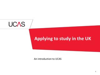 Applying to study in the UK