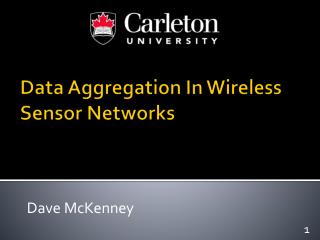 Data Aggregation In Wireless Sensor Networks