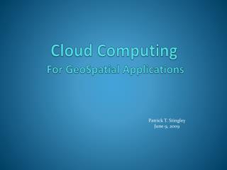 Cloud Computing