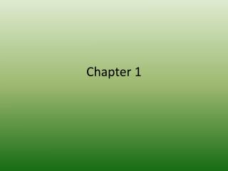 Chapter 1