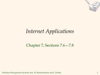 Internet Applications