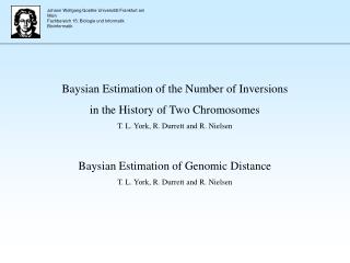 Baysian Estimation of the Number of Inversions in the History of Two Chromosomes