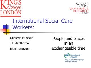 International Social Care Workers: