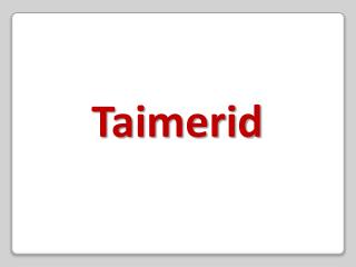 Taimerid