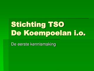 Stichting TSO De Koempoelan i.o.