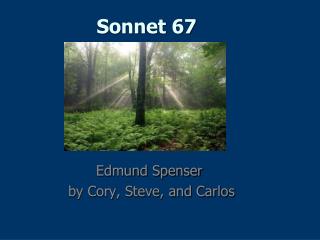 Sonnet 67