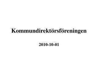 Kommundirektörsföreningen