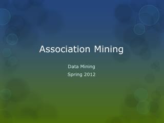 Association Mining