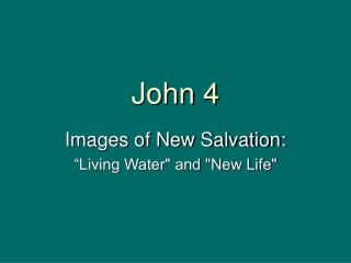 John 4