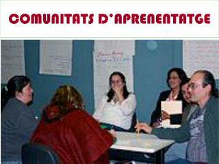 COMUNITATS D’APRENENTATGE