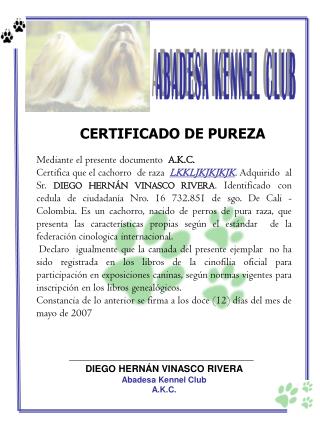 ABADESA KENNEL CLUB