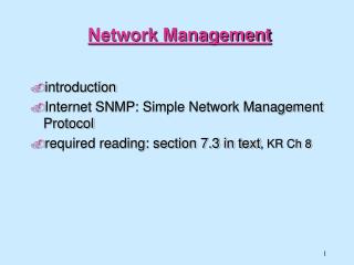 Network Management