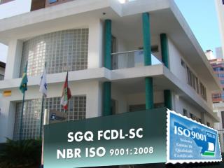 SGQ FCDL-SC NBR ISO 9001:2008