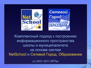 Архитектура системы Сетевой Город . Образование