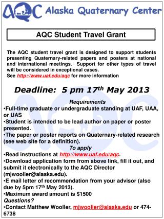 Deadline: 5 pm 17 th May 2013