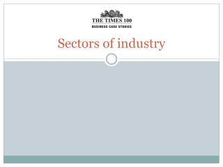 Sectors of industry