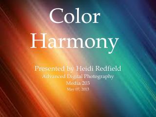 Color Harmony