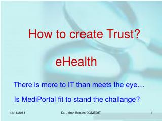 How to create Trust?