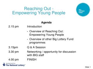 Reaching Out - Empowering Young People