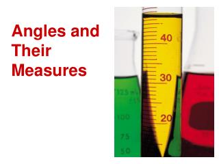 Angles and Their Measures