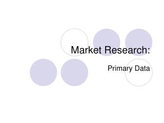 Market Research: