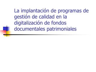 Programa