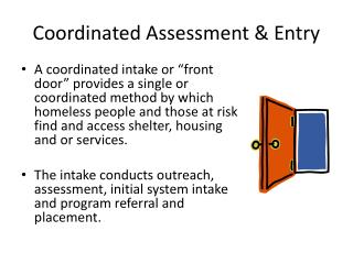 Coordinated Assessment &amp; Entry