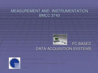 MEASUREMENT AND INSTRUMENTATION BMCC 3743