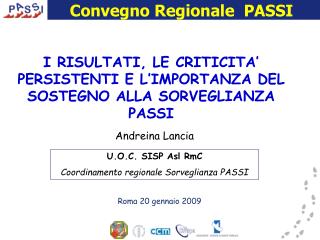 Roma 20 gennaio 2009