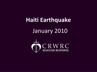 Haiti Earthquake