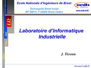 Laboratoire d’Informatique Industrielle