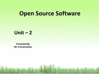 Open Source Software