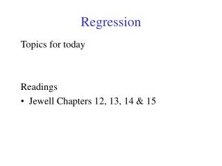 Regression