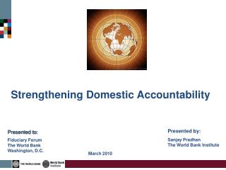 Strengthening Domestic Accountability