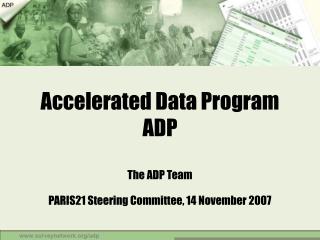 Accelerated Data Program ADP