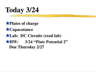 Today 3/24