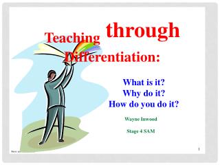 What do you already know about differentiation?