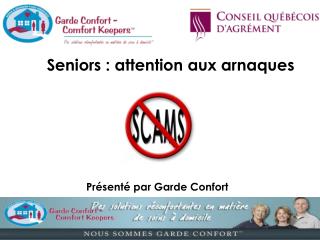 Seniors : attention aux arnaques