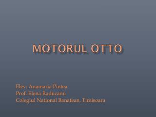Motorul O tto