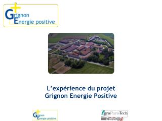 L’expérience du projet Grignon Energie Positive