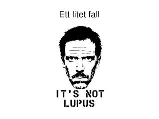 Ett litet fall