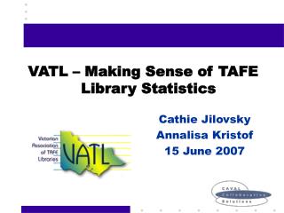VATL – Making Sense of TAFE Library Statistics