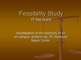 Feasibility Study