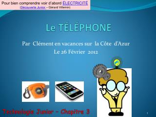 Le TÉLÉPHONE