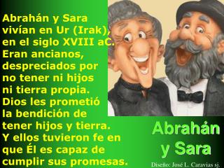 Abrahán y Sara Diseño: José L. Caravias sj.