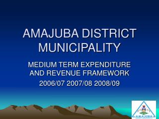 AMAJUBA DISTRICT MUNICIPALITY